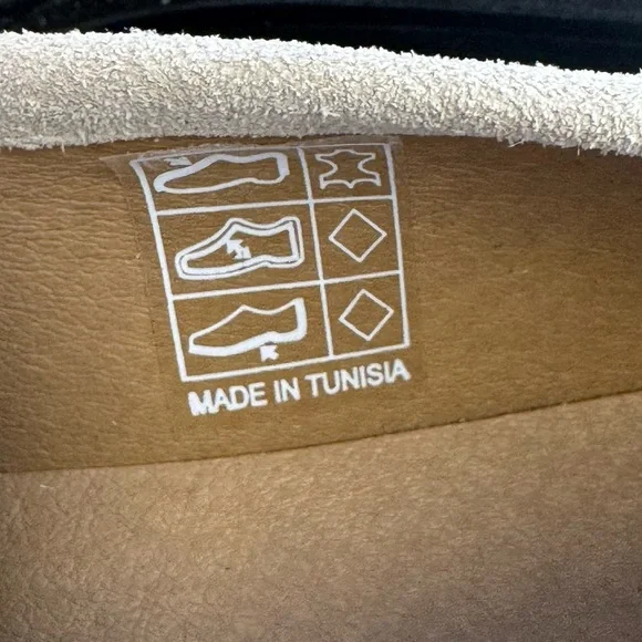 Like New Free People Nico Sand Suede Platform Loafers Sz 38 - Picture 11 of 13